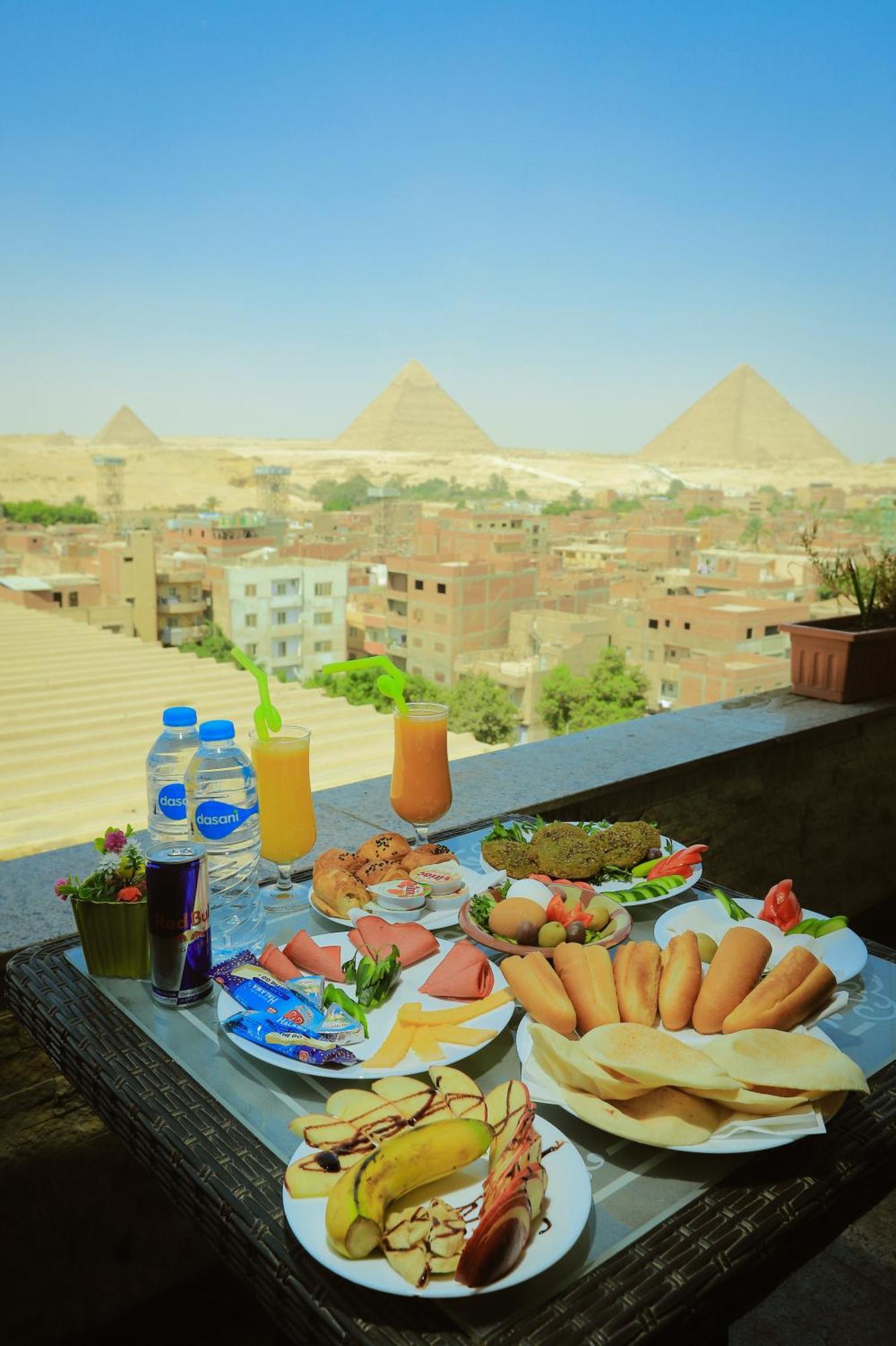 King Khafren View Inn Kafret el-Gabal Exterior photo